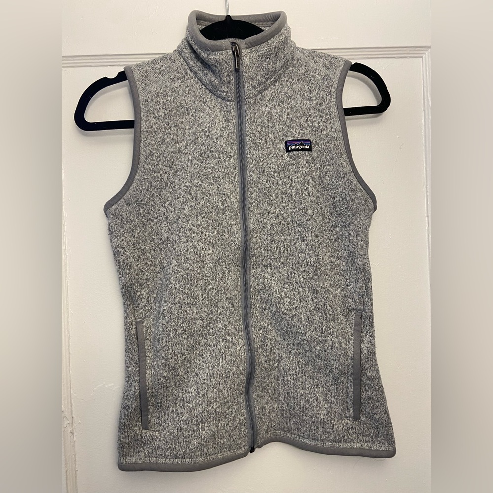 Patagonia Birch White Better Sweater Fleece Vest